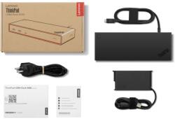 Lenovo ThinkPad USB4 Dock 5000 Wired Thunderbolt 4 Black (40BF0100DK)