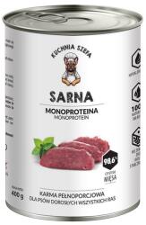 Kuchni Szefa Szarvas Monoproteinás kutyatáp minden fajtának 400 g