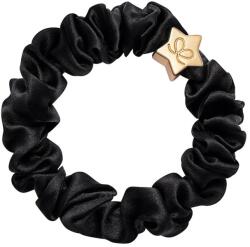 By Eloise London Silk Scrunchie Gold Star Hajgumi nőknek színes Black