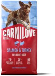 CARNILOVE Active Dog Salmon and Turkey Adult 12 kg lazac és pulyka, felnőtt kutyák számára