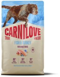 CARNILOVE True Fresh Dog Fish and Turkey Adult 4 kg száraz táp friss hal és pulyka felnőtt kutyák számára