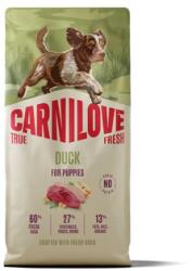 CARNILOVE True Fresh Dog Duck Puppies 12 kg száraz táp friss kacsával kölyökkutyák számára