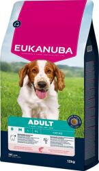 EUKANUBA Adult Small Medium Breeds Salmon Barlej 12 kg száraz kutyatáp kicsi és közepes fajtájú kutyák számára, gazdag lazacban és árpában
