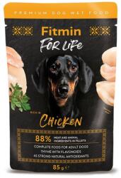 Fitmin For Life Dog Adult Chicken 85 g csirke gyógynövényekkel szószban