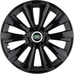 AutoHelix MSA Set 4 Capace Roti, potrivite jantelor de R15, pentru Land Rover, model delta negru (13927)