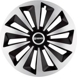 AutoHelix MSA Set 4 capace roti Fox Gri-Negru R17 pentru gama auto Daewoo (15520)