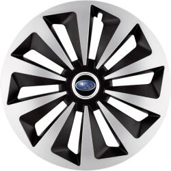 AutoHelix MSA Set 4 capace roti Fox Gri-Negru R17 pentru gama auto Subaru (15542)