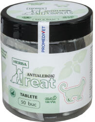 Promedivet Herba-Treat tablete pisici antialergic cutii 50 tbl*0.3gr