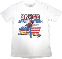 Bruce Springsteen Born In The USA '85 White XL Риза (<![CDATA[SPRINGTS10MW04]]>)