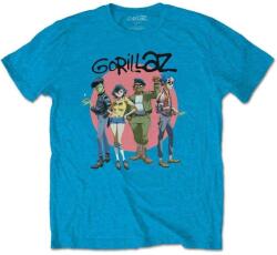 Gorillaz Group Circle Rise Sapphire Blue XL Риза (GORTS04MBL04)