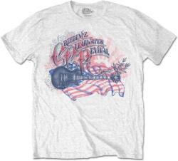 Creedence Clearwater Revival Guitar & Flag White XL Риза (CCRTS04MW04)