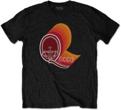 Queen Retro Logo Black L Ing (QUTS57MB03)