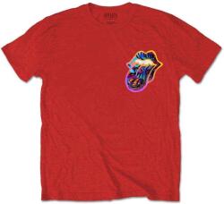 The Rolling Stones Sixty Gradient Text (Back Print) Red L Ing (RSTS181MR03)