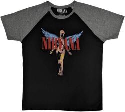 Nirvana Angelic Raglan Black & Grey XL Ing (NIRVRL02MBG04)