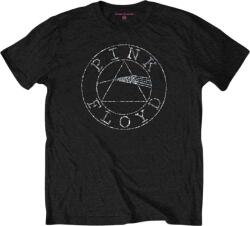 Pink Floyd Circle Logo Embellished Black XL Ing (PFTS91MB04)