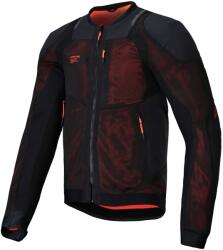 Alpinestars Jacheta moto Alpinestars TROOP-AIR PRO negru-rosu fluo (AIM100-1168)