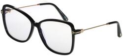 Tom Ford Monitor szemüveg Tom Ford FT5953-B 001 kék fényszűrővel - lencsebolt