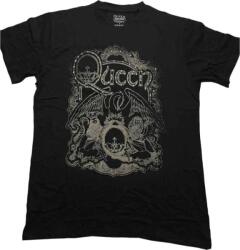Queen Crest (Embellished) Black M Ing (QUTS76MB02)