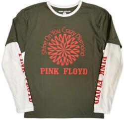Pink Floyd Shine On Sleeve Print Green & White M Ing (PFLLST203MGRW02)
