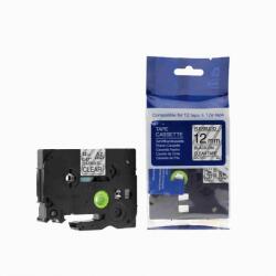 Compatibil Banda compatibila Brother TZ-FX131/TZe-FX131, 12mm x 8m, flexi text negru / fundal transparent (TZeFX131)