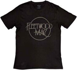 Fleetwood Mac Classic Logo (Hi-Build) Black L Ing (FMTS17MB03)