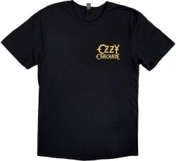 Ozzy Osbourne Patient No. 9 Gold Logo (Back Print) Black L Ing (OZZTS31MB03)