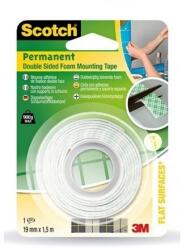 3M Scotch-FIX Spumă de montaj bandă dublu-adezivă (331915B), 19 mm x 1, 5 m (7100263303)