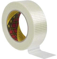 3M 8959 bandă de ambalare ranforsată longitudinal și transversal 50 mm x 50 m (7000095244)