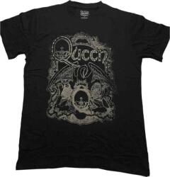 Queen Crest (Embellished) Black L Ing (QUTS76MB03)