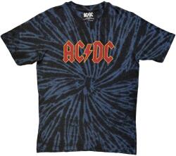 AC/DC Logo Wash Dip-Dye On Black M Ing (ACDCTS92MDD02)