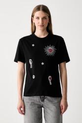 Liu Jo tricou pentru femei din bumbac 9BY2-TSDZAO_99X (WF6324.J0088)