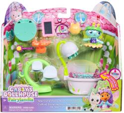 Gabby's Dollhouse Set de joaca, Gabbys Dollhouse, Fairylandia, MerCats Fairy Bathroom, 20158035 Figurina