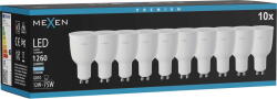Mexen Nova 10x LED крушка GU10, 12W, Студено - 6500K, 1260 lm - L108-GU10-1265-01x10 (L108-GU10-1265-01x10)