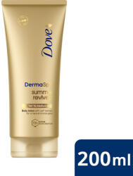 Dove DermaSpa Summer Revived önbarnító testápoló világos-normál bőrre (200 ml) + AJÁNDÉK önbarnító kesztyű