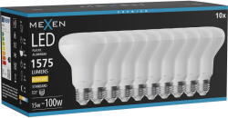 Mexen Nova 10x LED крушка E27, R80, 15W, Топла - 3000K, 1575 lm - L105-E27-1530-01x10 (L105-E27-1530-01x10)