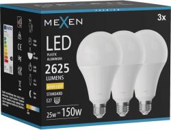 Mexen Nova 3x LED Крушка E27, A95, 25W, Топла - 3000K, 2625 lm - L100-E27-2530-01x03 (L100-E27-2530-01x03)