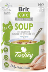 Brit Brit Care Cat Soup with Turkey 75gr leves pulykával