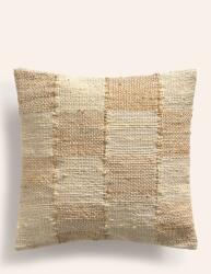 Calma House față de pernă decorativă din iută 45 x 45 cm 99KK-PDUZW8_12X (NOUR45NAT) Lenjerie de pat