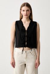 Hoss Intropia top pentru femei din bumbac PPY2-BDD0IW_99X (5873418)