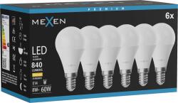 Mexen Nova 6x LED крушка E14, G45, 8W, Топло - 3000K, 840 lm - L101-E14-0830-01x06 (L101-E14-0830-01x06)