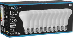 Mexen Nova 10x LED крушка E27, R80, 15W, Неутрална - 4000K, 1575 lm - L105-E27-1540-01x10 (L105-E27-1540-01x10)