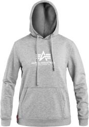 Alpha Industries New Basic Hoody női pulóver - Grey Heather - XS (2553920)