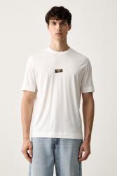 Giorgio Armani tricou pentru bărbați cu lyocell 9BY2-TSMZFR_00X (EM007040.AF10017)