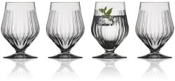 Lyngby Glas set de pahare cu picior de apă din sticlă colorată 400 ml 99KK-SLUZWJ_TSP (37051) Pahar
