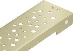 Mexen Flat M12 маска за линейно оттичане 90 см, златно матово - 1A21090 (1A21090)