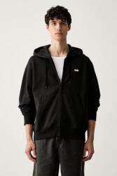 Vans hanorac cu fermoar și glugă pentru bărbați din bumbac 99KK-BLMZZR_99X (VN0010GGBLK1)