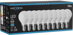 Mexen Nova 10x LED крушка E14, G45, 4W, Студена - 6500K, 420 lm - L101-E14-0465-01x10 (L101-E14-0465-01x10)
