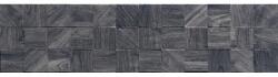 Mexen Riga Lyon Black mostră plăci de gresie glazurată rect. G1, placă de perete imitând lemnul, mat - TL713-50-S (TL713-50-S)