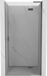 Mexen Mist-H L ușă de duș batantă dreaptă 115 cm, transparentă, gri armat periat - 8A5L-115-000-66-00-P (8A5L-115-000-66-00-P)