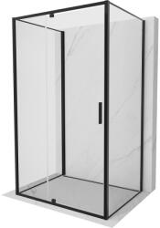 Mexen Exo-3S душ кабина 3-стенна крилата 130 x 90 см, прозрачна, черна (819-130-090-70-00-3S)
